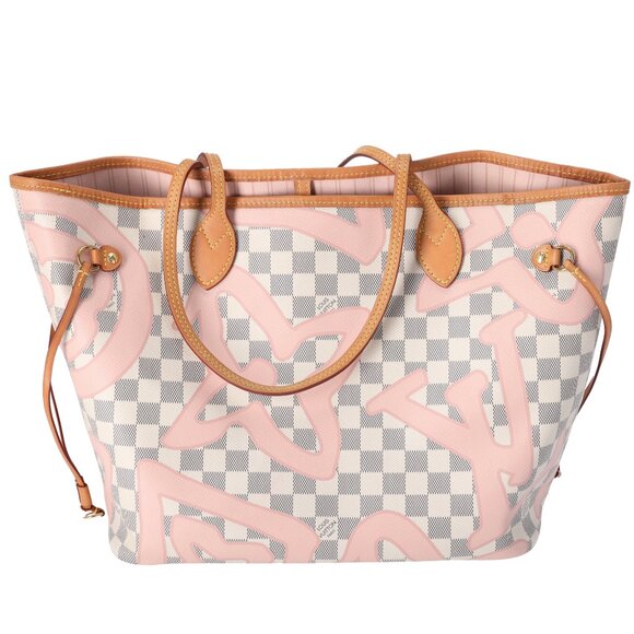 Louis Vuitton Neverfull MM Tote Limited Edition Damier Azur Tahitienne - Picture 2 of 9